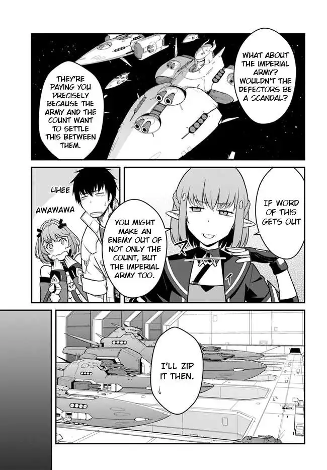 Mezametara Saikyou Soubi to Uchuusen-mochi Datta no de, Ikkodate Mezashite Youhei Toshite Jiyuu ni Ikitai Chapter 35.1 10